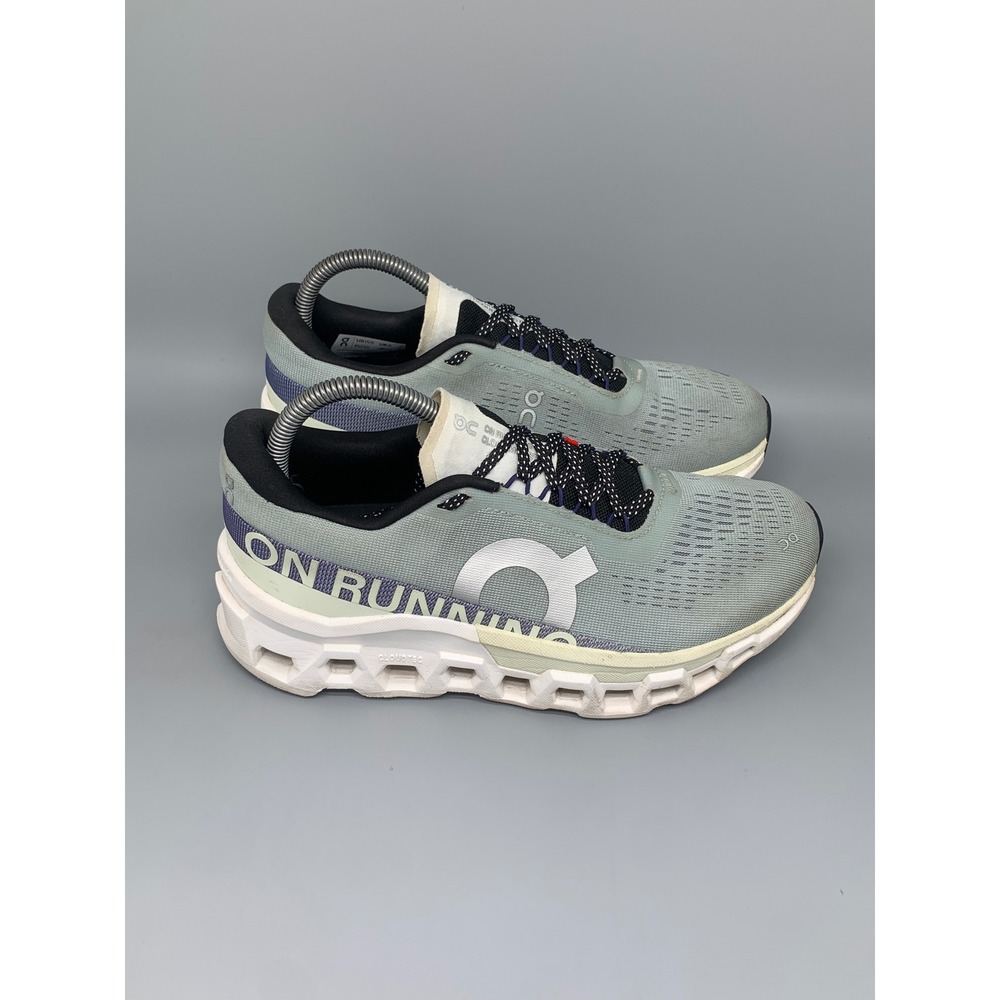 On Cloudmonster Frost Fade Green Running Shoes 3WE10112078 Women's Sz 8 EU 39